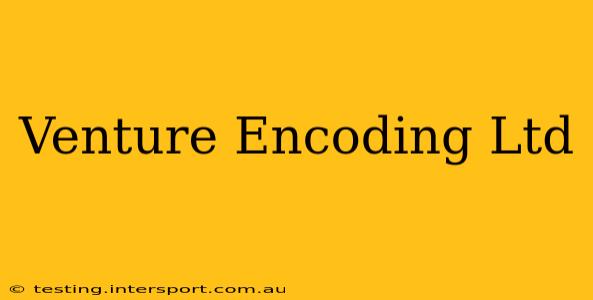 Venture Encoding Ltd