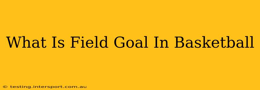 What Is Field Goal In Basketball